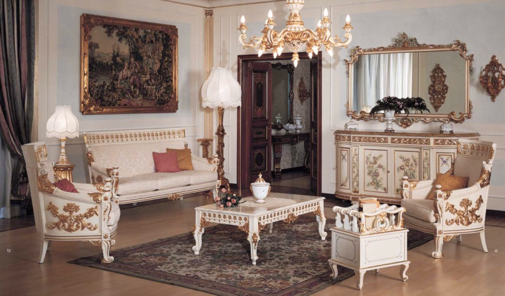 Мебель и декор в стиле ампир